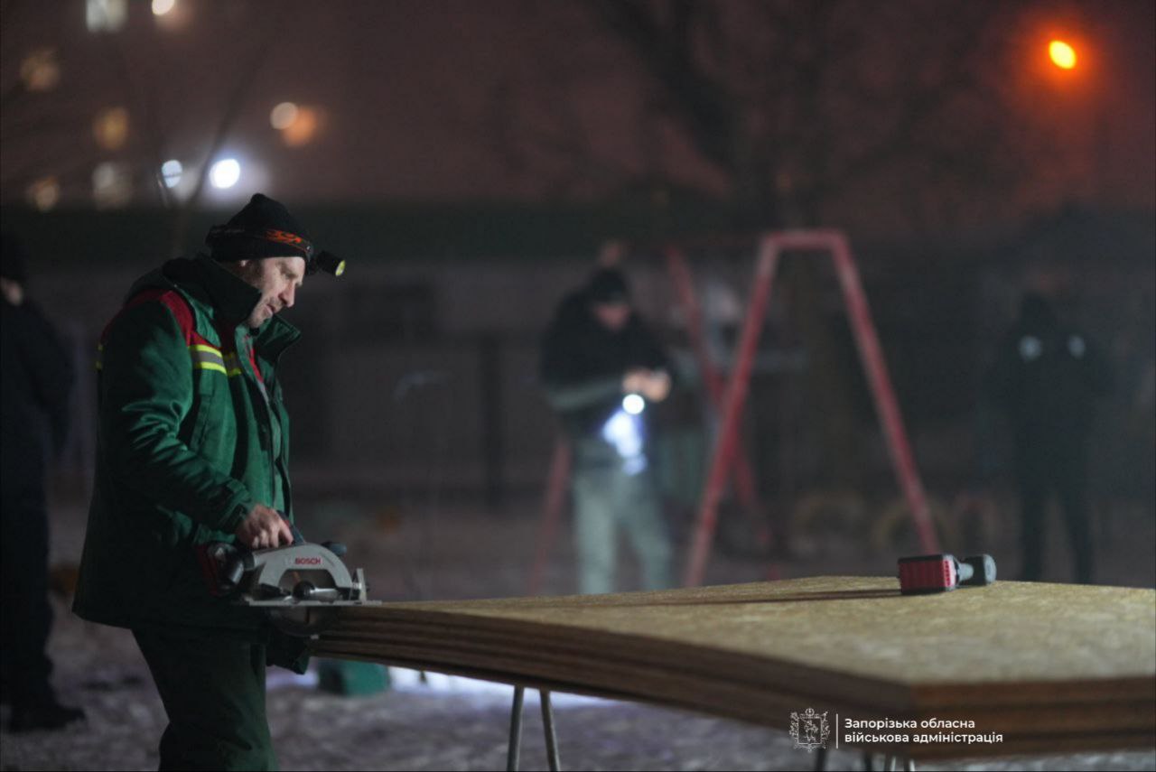 Атака росіян на Запоріжжя 28 січня